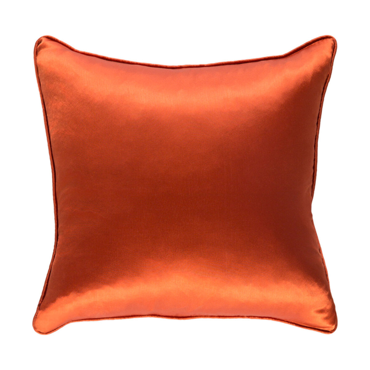 Tokyo 18 X 18 inch Burnt Orange Pillow Cover, Square