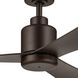 True 52 inch Satin Natural Bronze Ceiling Fan
