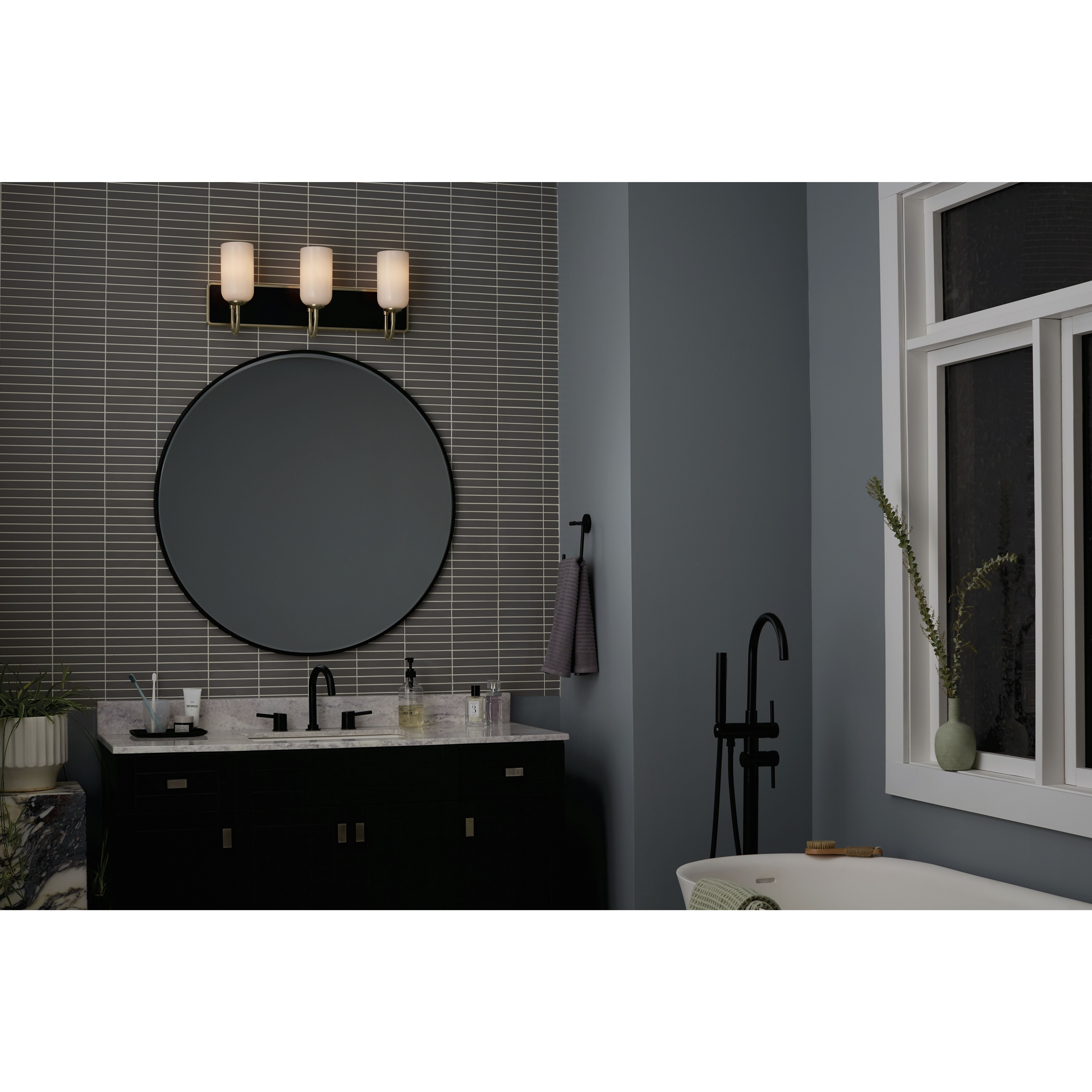 Kichler 55163CPZ Solia LED 24 inch Champagne Bronze with