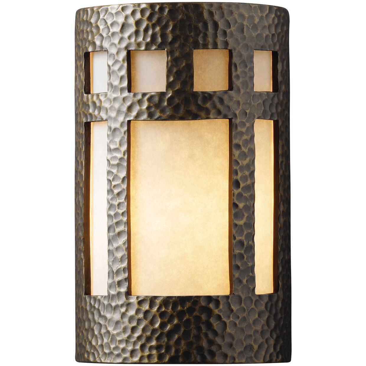 Ambiance LED 8 inch Gloss White Wall Sconce Wall Light in 1000 Lm LED, Large