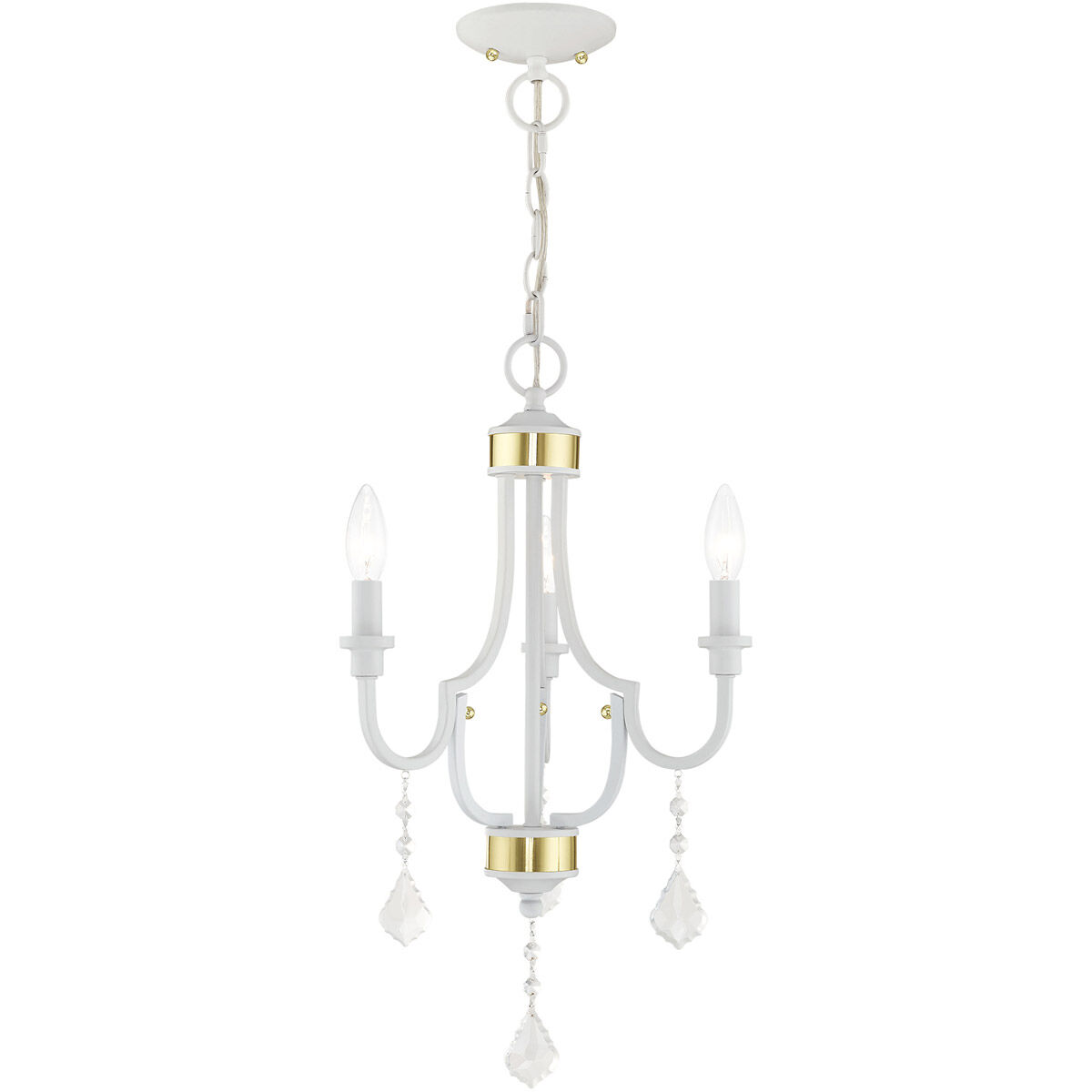 Glendale 3 Light 14.00 inch Mini Chandelier