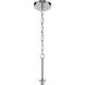 Crosby 9 Light Chrome Chandelier Ceiling Light