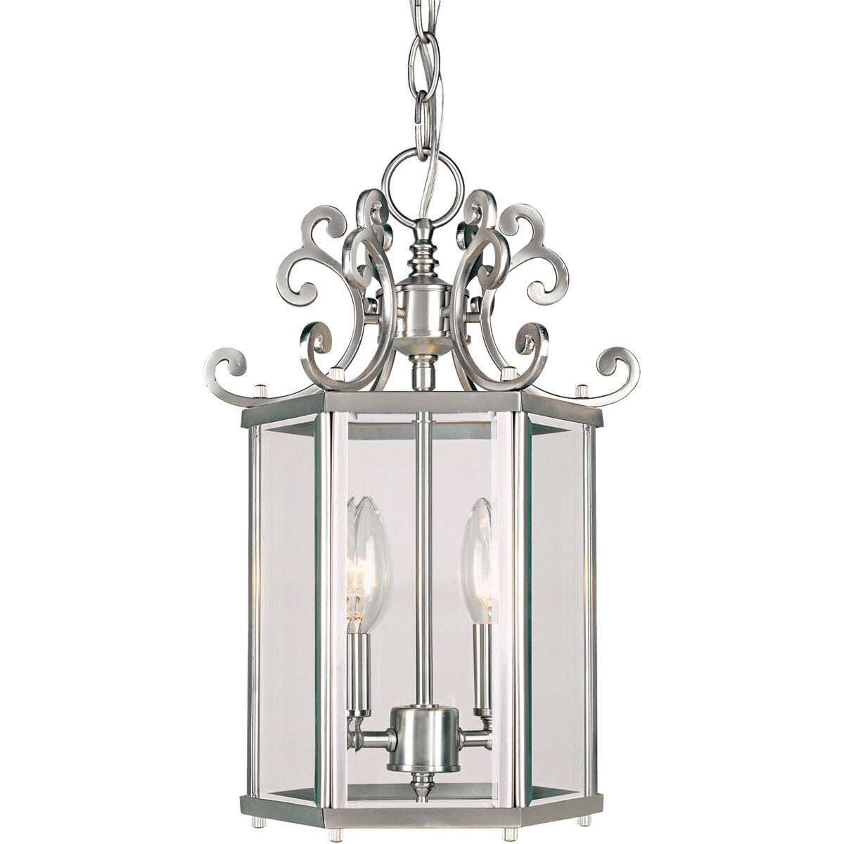 Spirit 2 Light 10 inch Pewter Foyer Light Ceiling Light