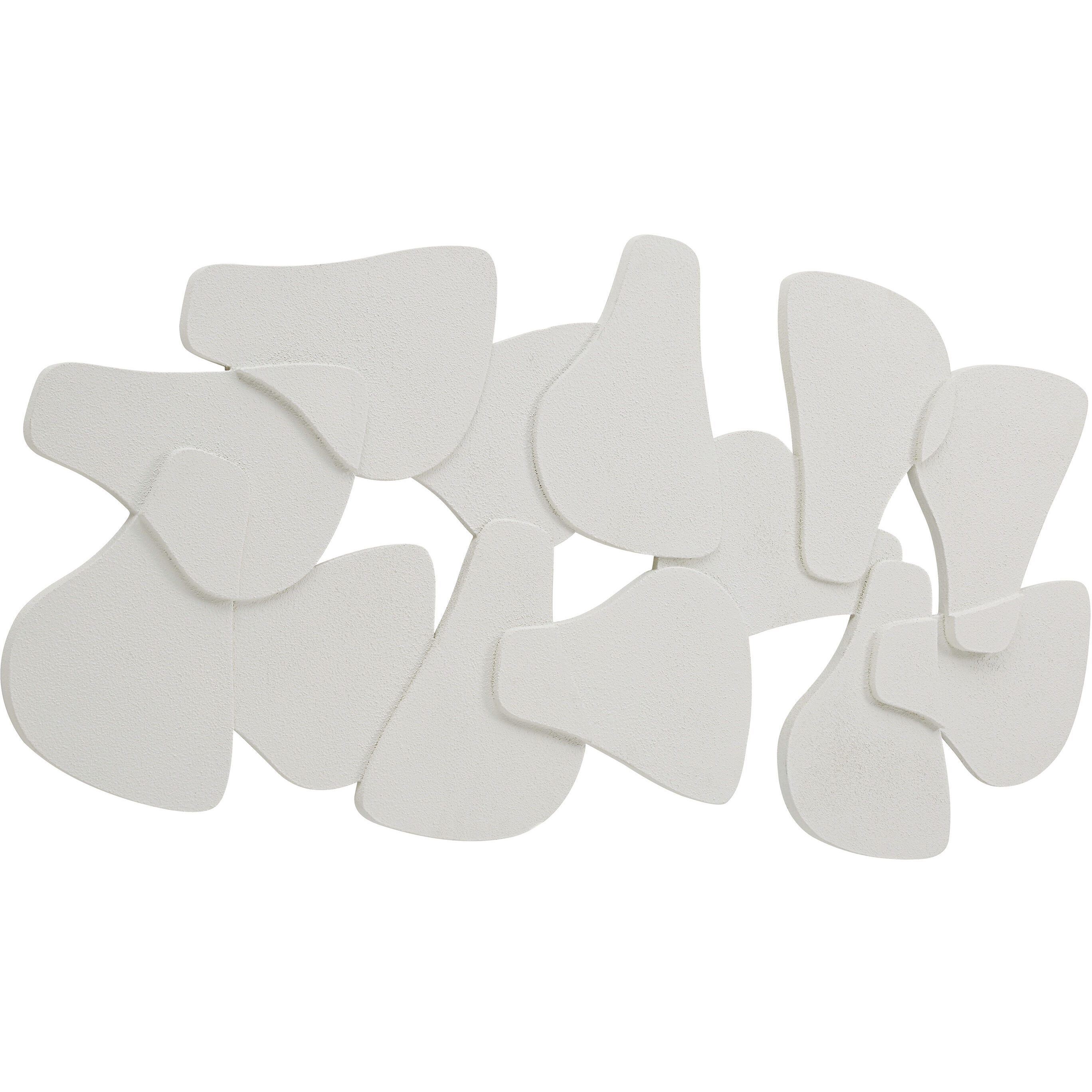 Monsoon White Canvas Art