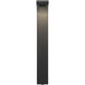 Independence 12 AC/DC 2.75 watt Textured Black Curved Path Light in 2700K