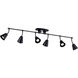 Sylvia 6 Light 120 Black Rail Light Ceiling Light