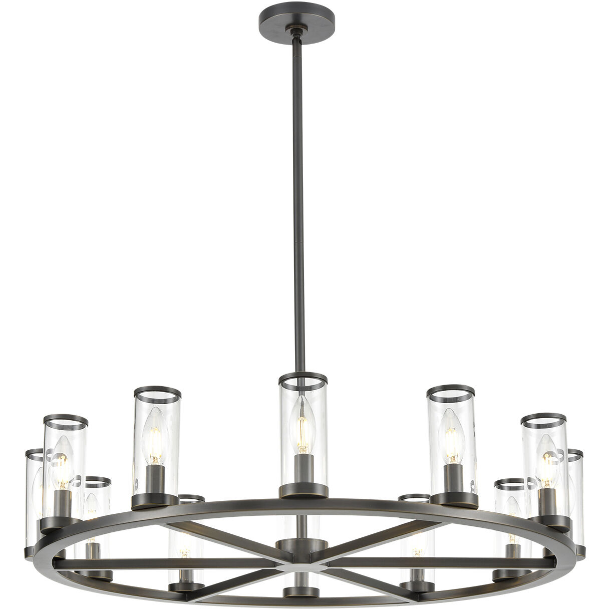 Revolve 12 Light 32.75 inch Chandelier