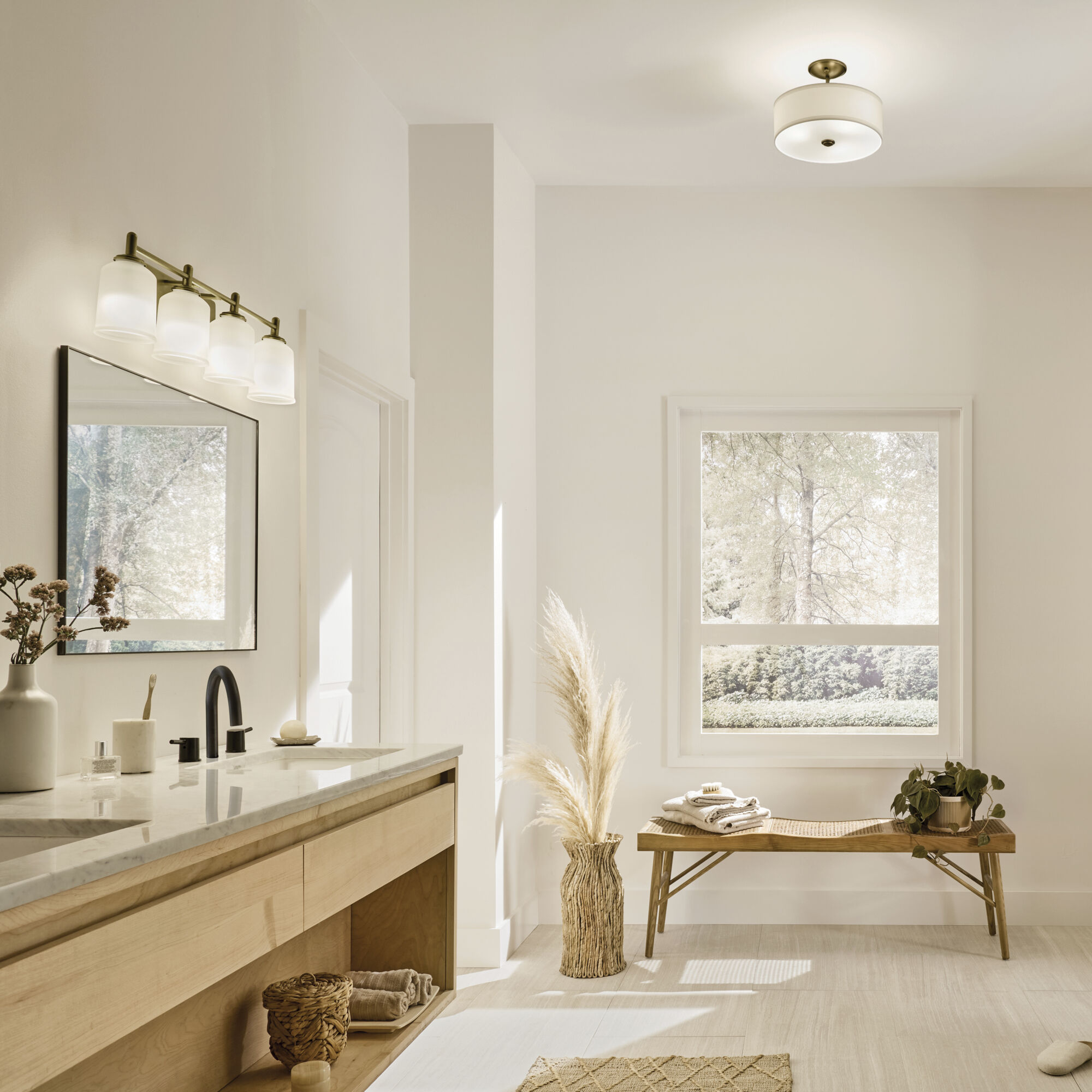 Brass bathroom ceiling lights new arrivals