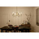 Homestead Karthe 6 Light 29 inch Natural Brass Chandelier Ceiling Light, Karthe