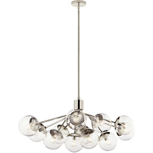 Silvarious 12 Light 26.75 inch Chandelier