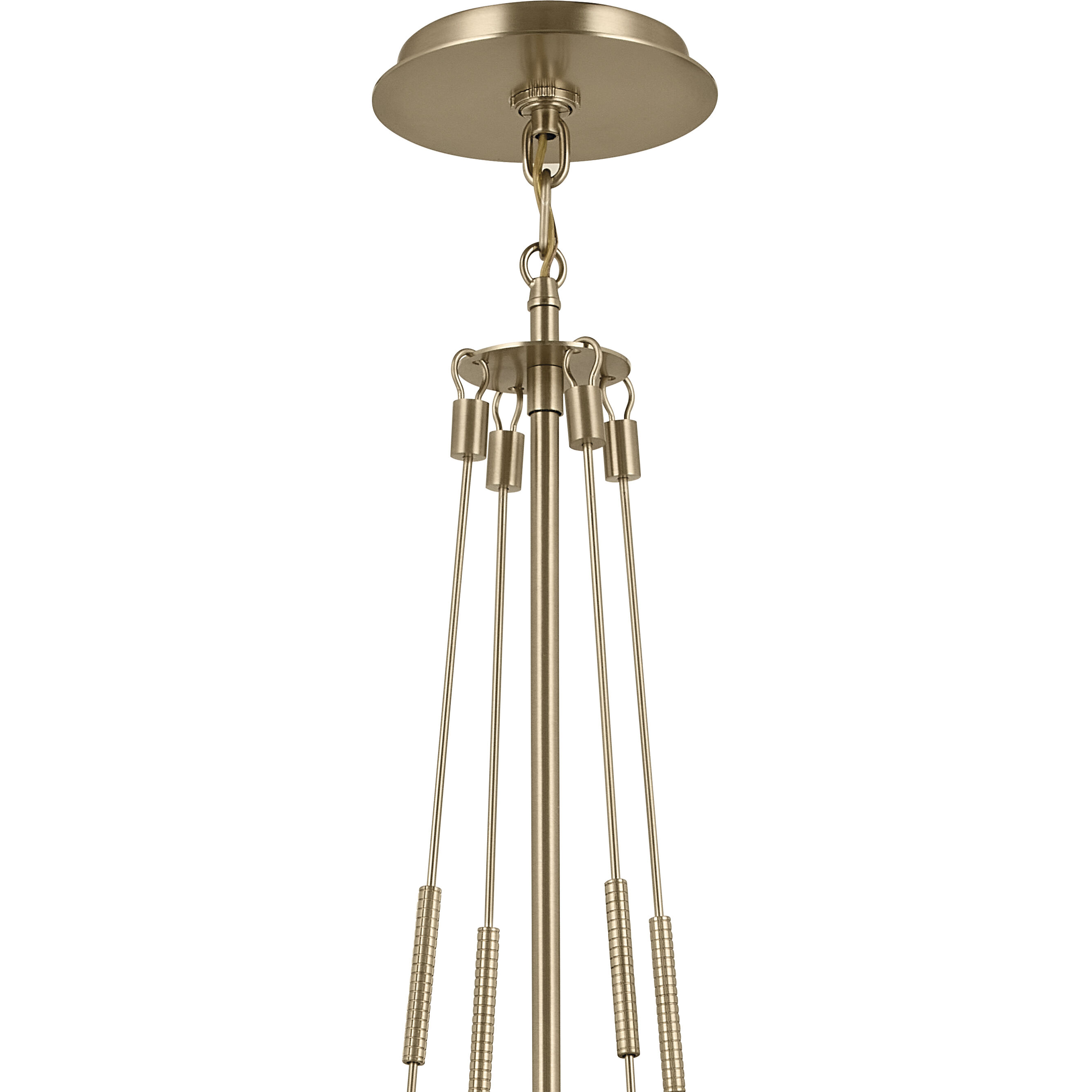 Albers LED 18.25 inch Champagne Bronze Pendant Ceiling Light