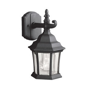 Townhouse 1 Light 12 inch Black Outdoor Wall, Small