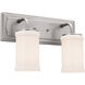 Homestead Vetivene 2 Light 15 inch Classic Pewter Vanity Light Wall Light, Vetivene