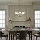 Dover 5 Light 24 inch Brushed Nickel Chandelier 1 Tier Medium Ceiling Light, Medium