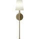 Kleine 1 Light 5.75 inch Champagne Bronze Wall Sconce Wall Light