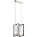 Forge 4 Light 16 inch Black Foyer Pendant Ceiling Light