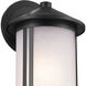 Lombard 1 Light 16.5 inch Black Outdoor Wall Sconce, Large