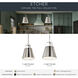 Etcher 2 Light Classic Pewter Pendant Ceiling Light