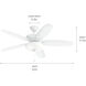 Renew Select 52 inch Matte White Ceiling Fan