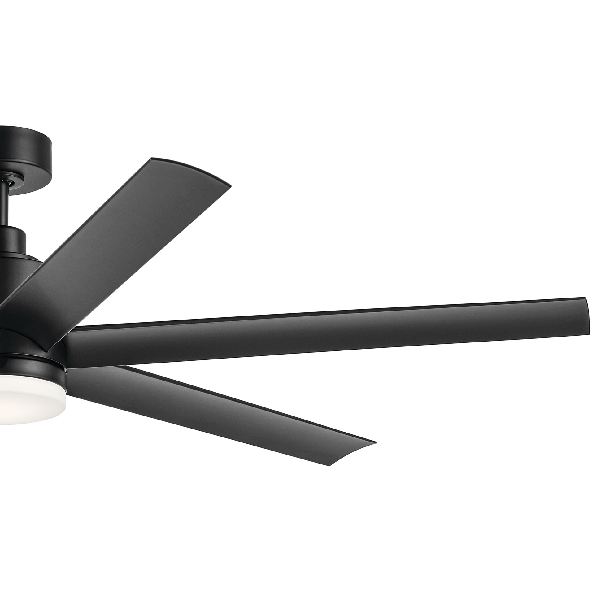 Loa 65 inch Satin Black Ceiling Fan