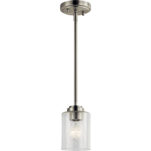 Winslow 1 Light 4 inch Brushed Nickel Mini Pendant Ceiling Light