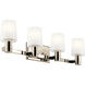 Adani 4 Light 30.00 inch Bathroom Vanity Light