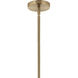 Silvarious 16 Light Champagne Bronze Chandelier/Semi Flush Ceiling Light