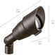 Independence 12 50.00 watt Textured Architectural Bronze Landscape 12V Accent in Incandescent