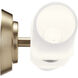 Truby 2 Light 20.75 inch Champagne Bronze Bath Vanity Light Wall Light