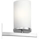 Crosby 3 Light 23 inch Chrome Wall Mt Bath 3 Arm Wall Light