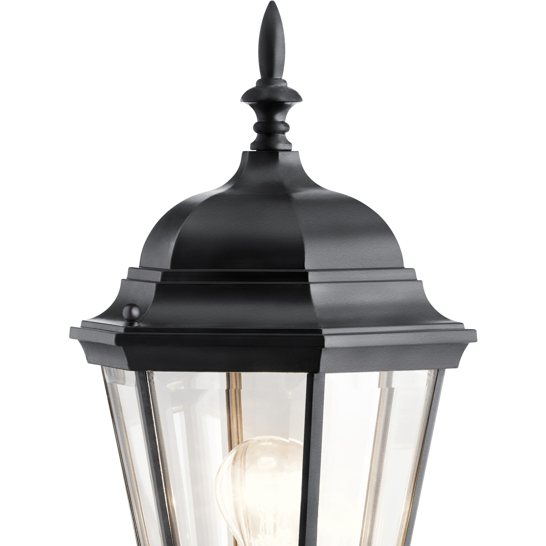 Madison 1 Light 22 inch Black Outdoor Post Lantern