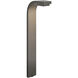 Independence 12 AC/DC 2.75 watt Textured Architectural Bronze Curved Path Light in 2700K