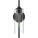 Niccol 1 Light 5 inch Black Wall Sconce Wall Light