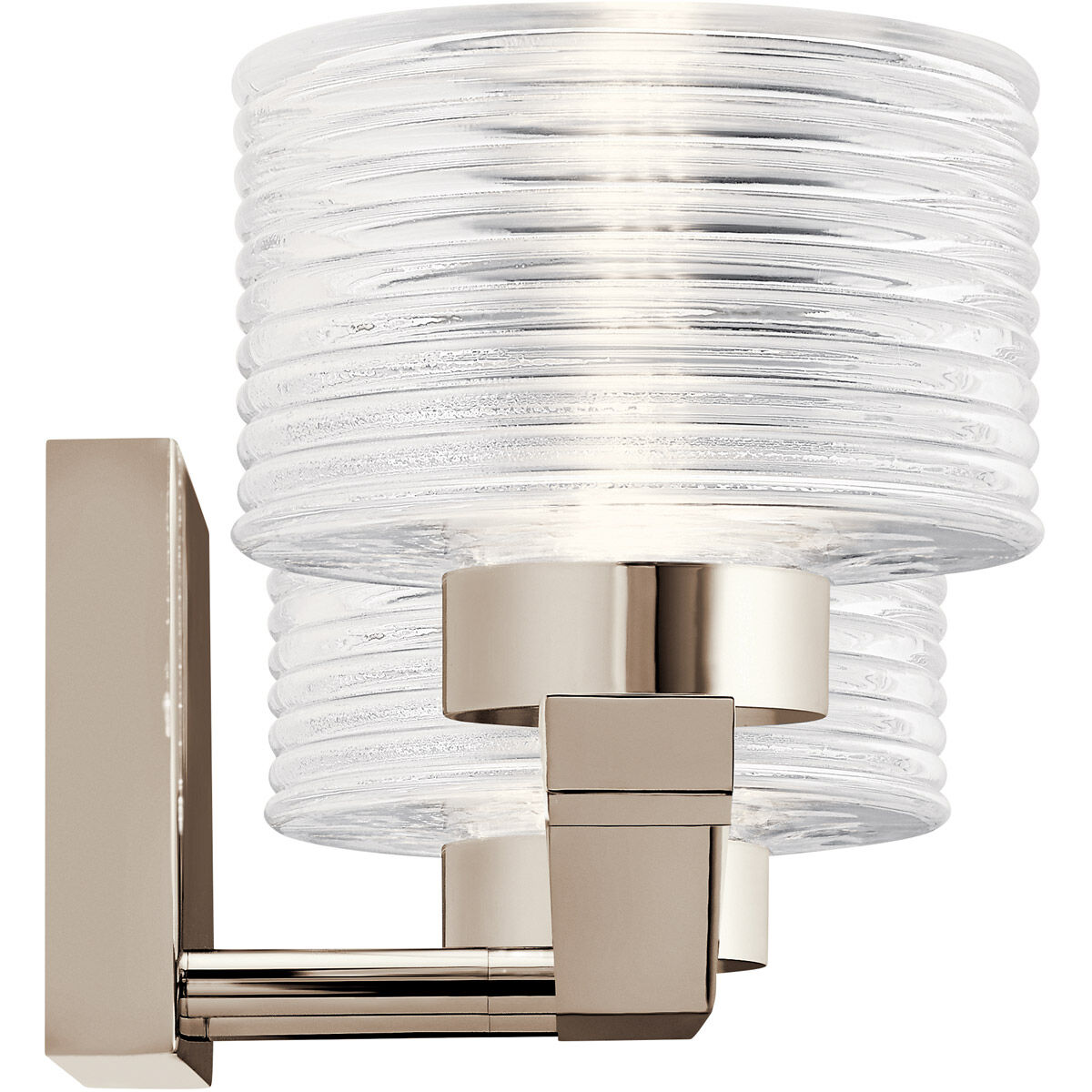 Lasus LED 24 inch Polished Nickel Wall Mt Bath 3 Arm Wall Light