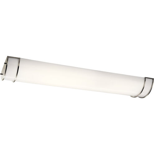 Independence LED 12 inch Brushed Nickel Linear Ceiling Light