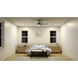Maeve 52 inch Satin Black Ceiling Fan