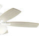 Terra 52 inch Matte White Ceiling Fan