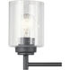 Winslow 3 Light 22 inch Black Wall Mt Bath 3 Arm Wall Light