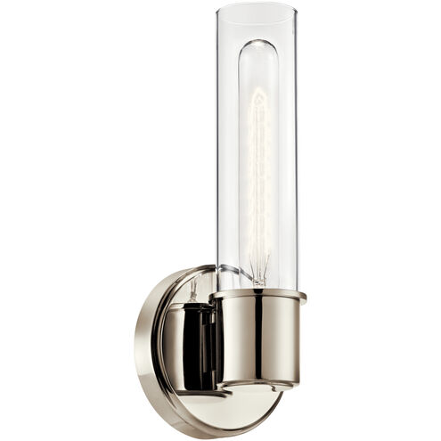 Aviv 1 Light 5.5 inch Polished Nickel Wall Sconce Wall Light