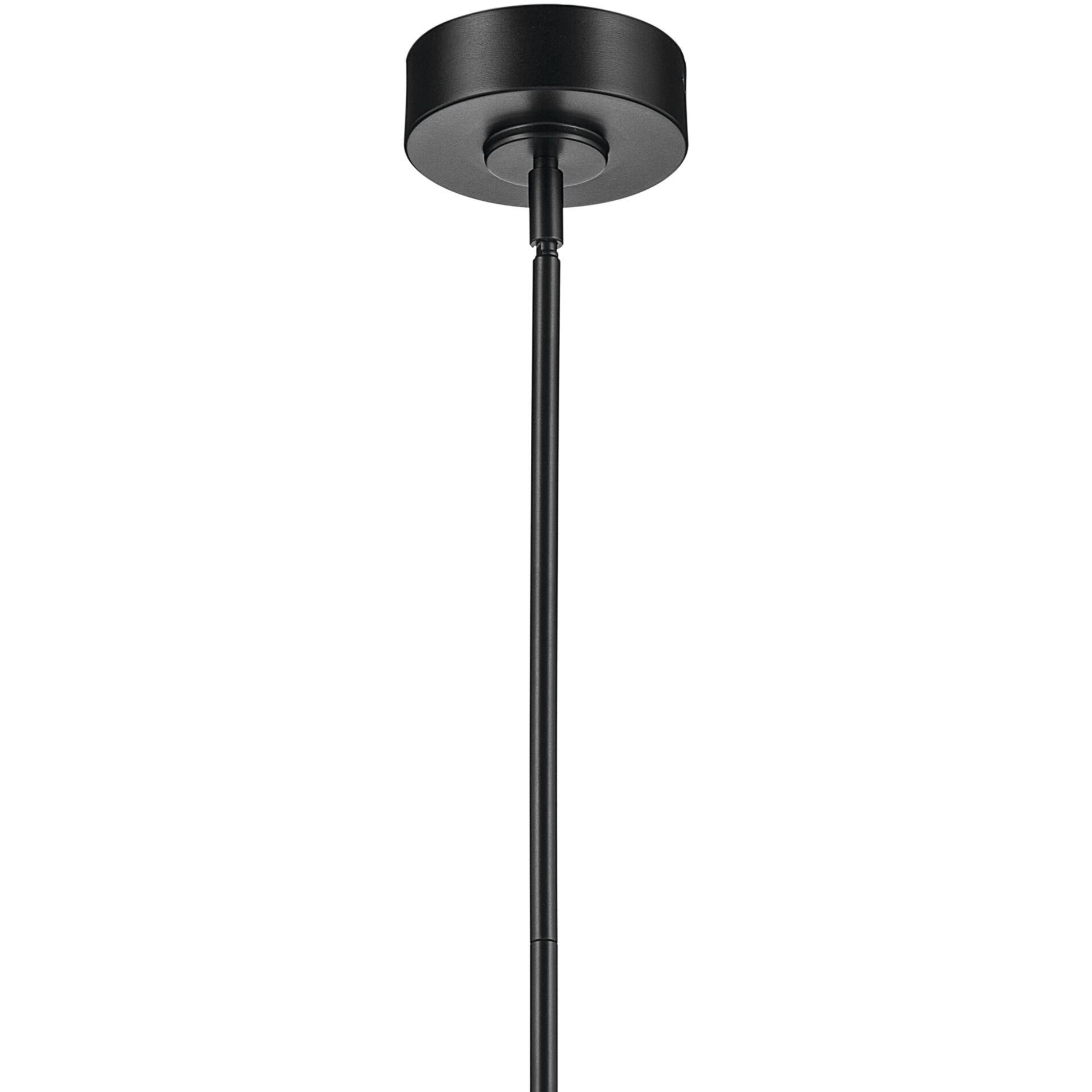 Riven LED Black Mini Pendant Ceiling Light