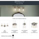 Brinley 3 Light 24 inch Brushed Nickel Wall Mt Bath 3 Arm Wall Light