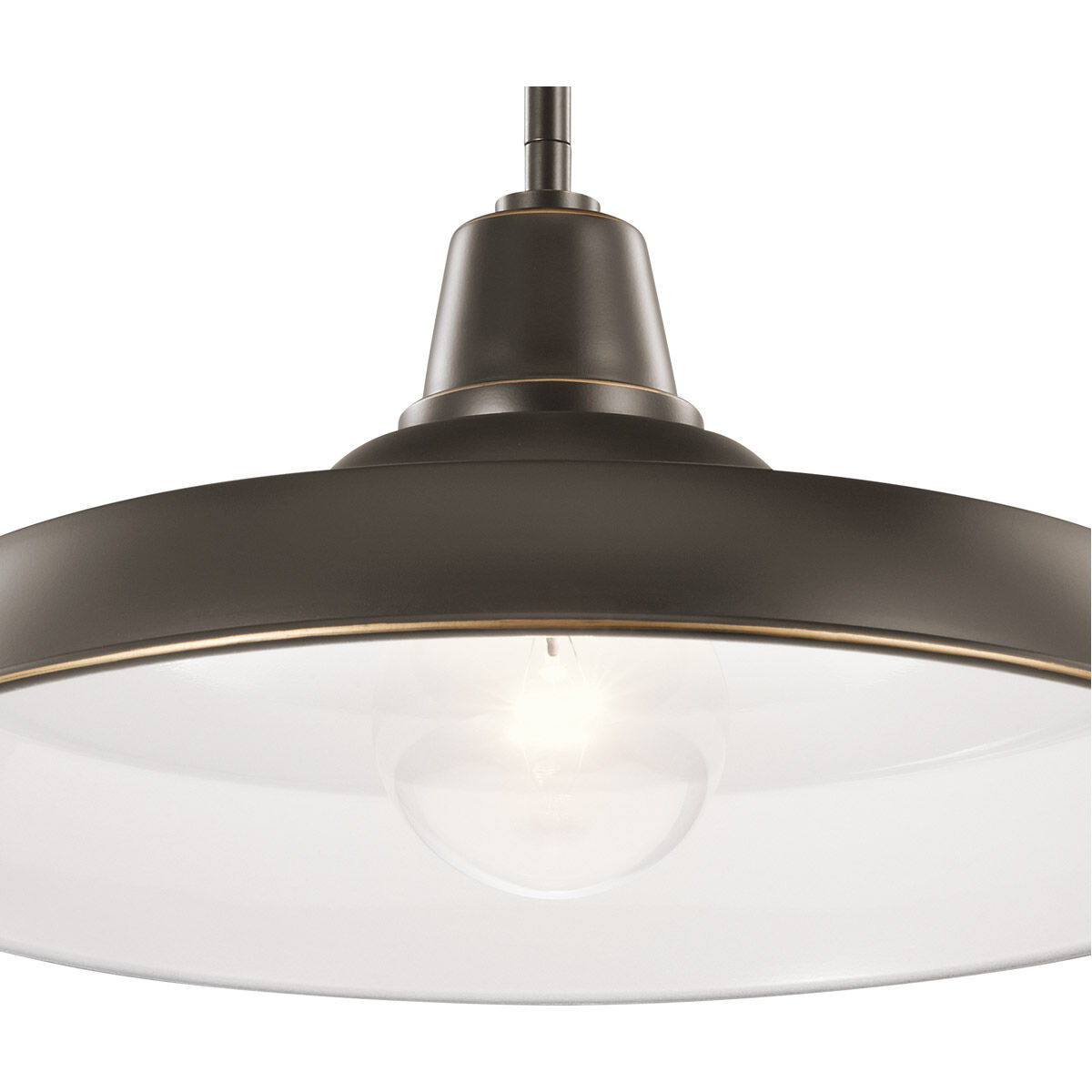 Pier 1 Light 17 inch Olde Bronze Pendant/Semi Flush Ceiling Light