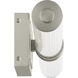 Laurene LED 31 inch Brushed Nickel Linear Bath Bar Wall Light, Large