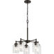 Winslow 5 Light 19.75 inch Olde Bronze Chandelier 1 Tier Small Ceiling Light, Small