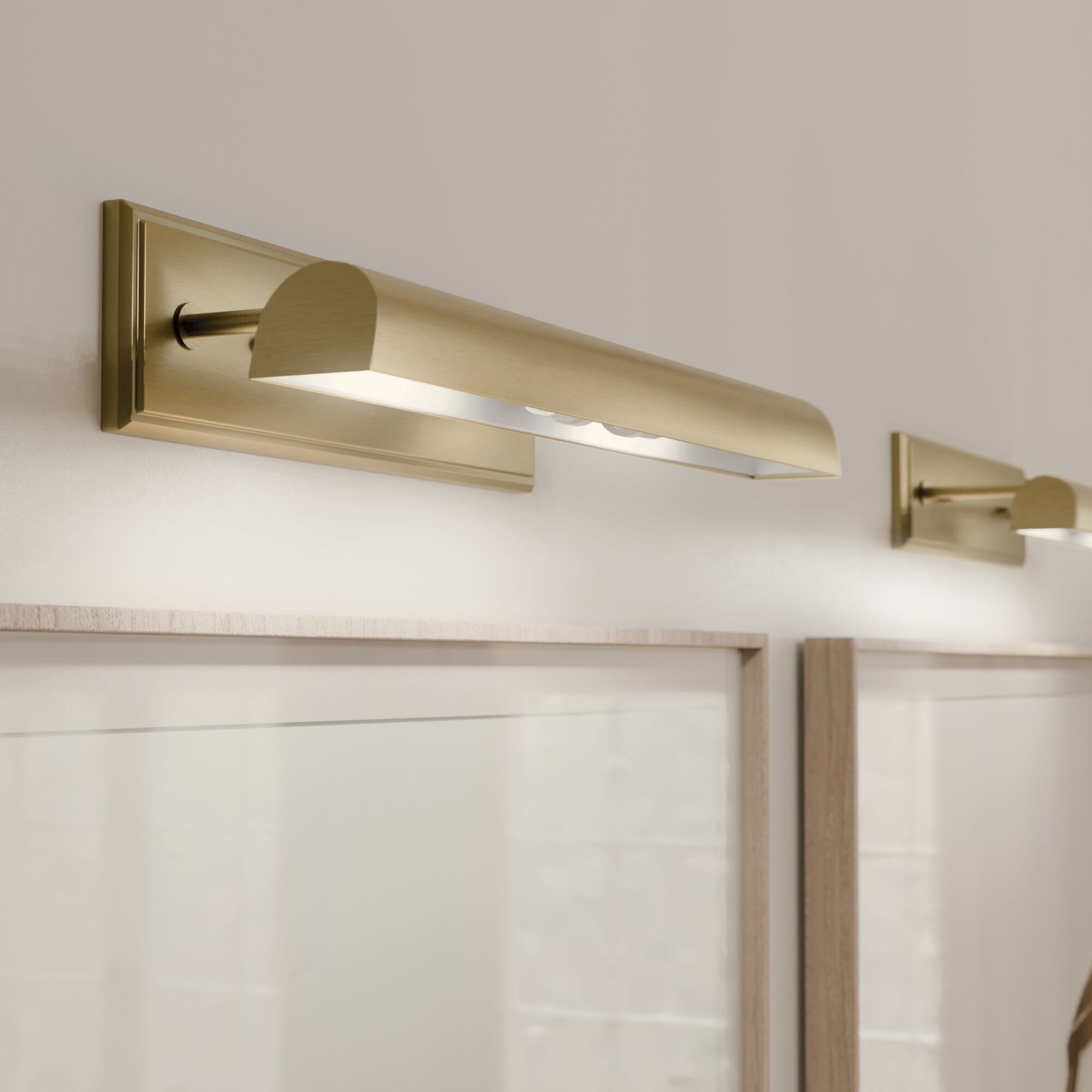 Carston 26 watt 24.25 inch Champagne Bronze Picture Light Wall Light