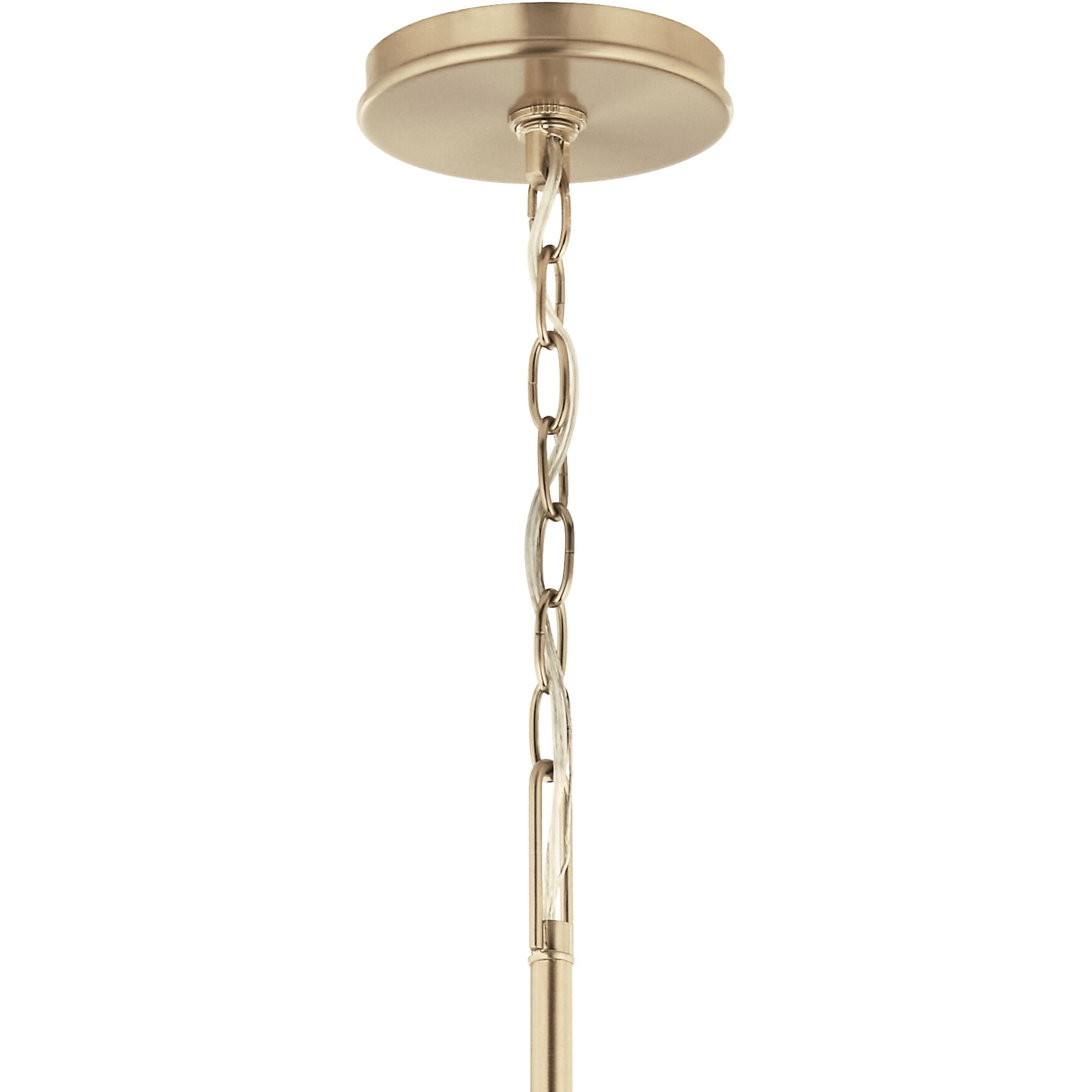 Malene 6 Light Champagne Bronze Chandelier Ceiling Light, 1 Tier Medium