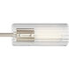 Velestino 4 Light 47.5 inch Polished Nickel Linear Chandelier Ceiling Light