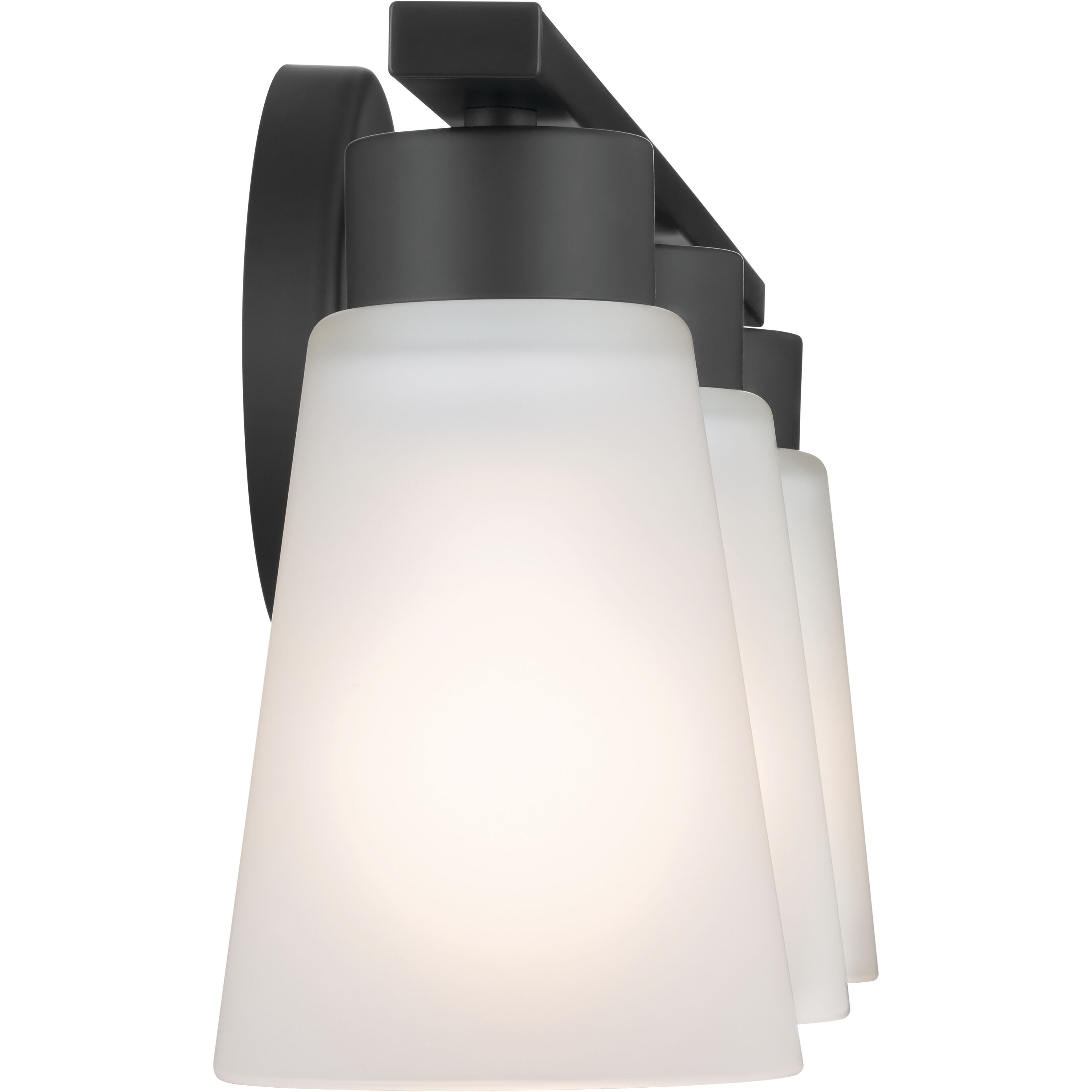 Stamos 3 Light 22 inch Black Bath Vanity Light Wall Light, 3 Arm