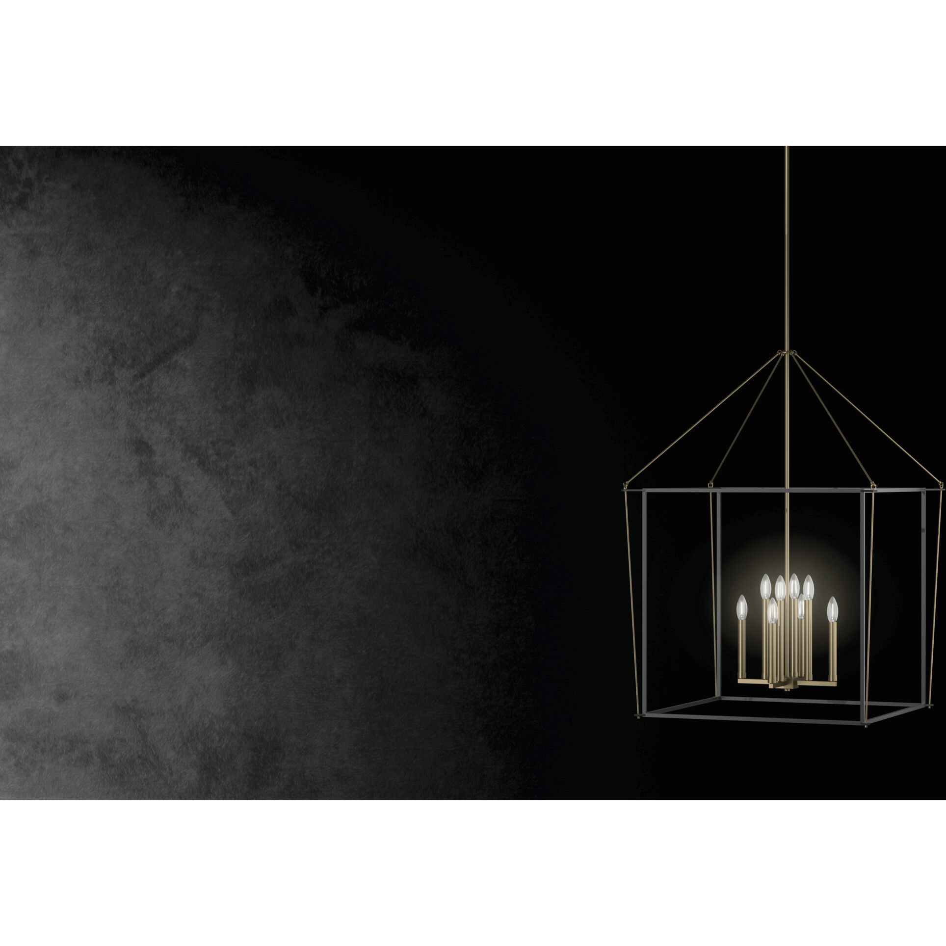Kichler 52628CPZ Eisley 8 Light 28.25 inch Champagne Bronze