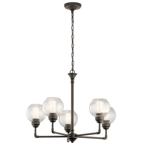 Niles 5 Light 26 inch Olde Bronze Chandelier 1 Tier Medium Ceiling Light, 1 Tier Medium